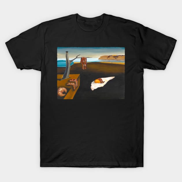 The Persistence of Breakfast T-Shirt by Pinkazoid